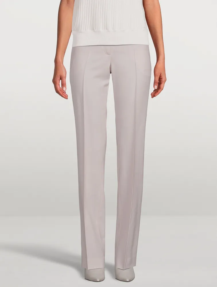 Meghan Wool Gabardine Pants