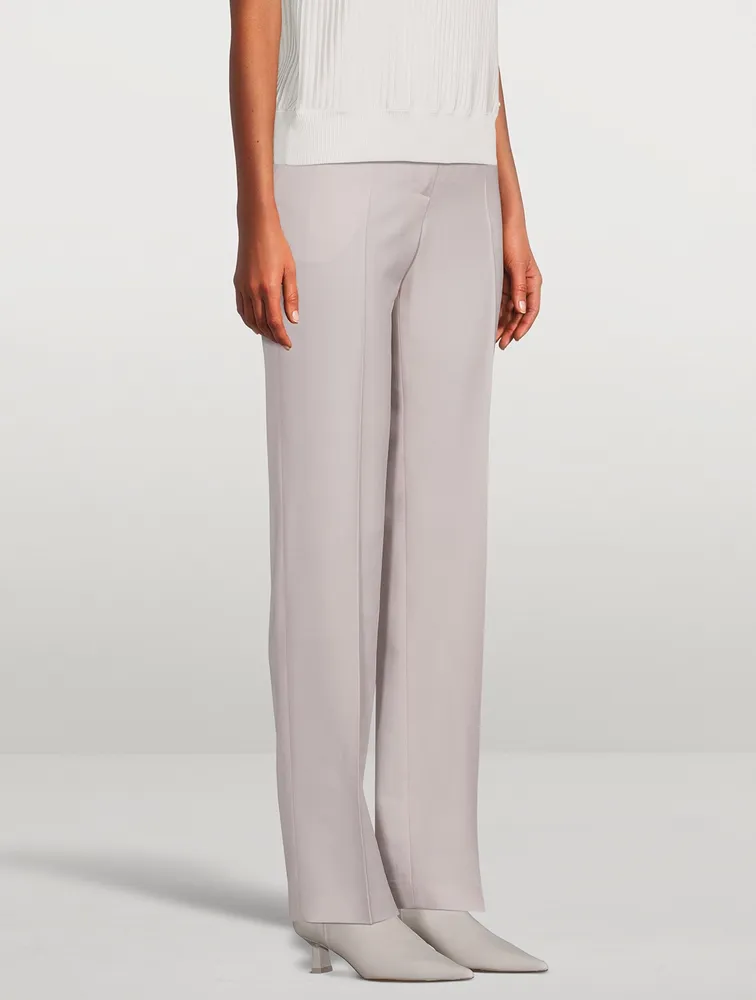 Meghan Wool Gabardine Pants