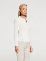 Miriam Wool Crêpe Double-Face Jacket