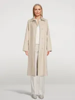 Miriam Wool Crêpe Double-Face Jacket