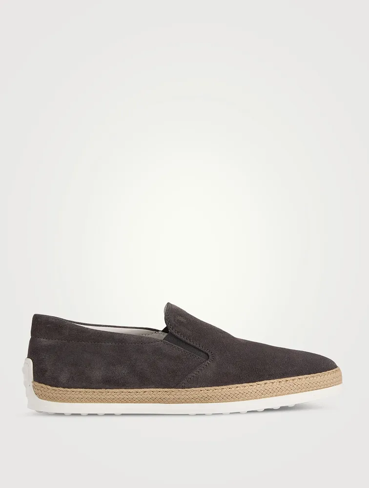 Pantofola Suede Slip-On Espadrille Shoes