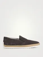 Pantofola Suede Slip-On Espadrille Shoes