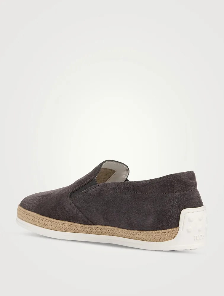 Pantofola Suede Slip-On Espadrille Shoes