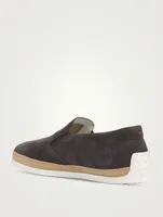 Pantofola Suede Slip-On Espadrille Shoes