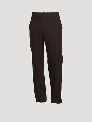 Core Brushed Cotton Pants