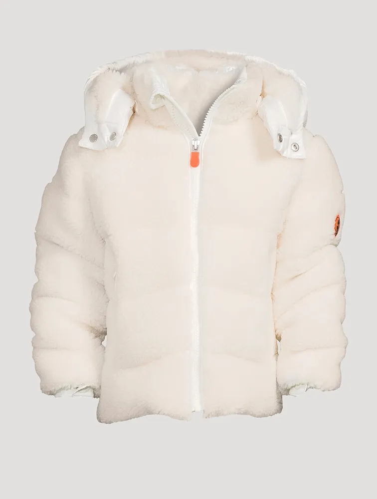 Kids Ridge Shearling Hooded Jacket