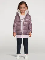 Gaby Puffer Jacket With Faux Shearling