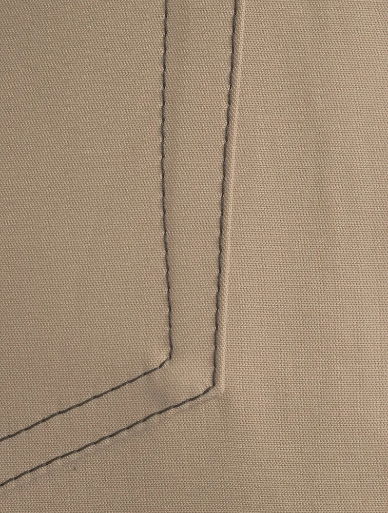Stretch Cotton Bootcut Jeans