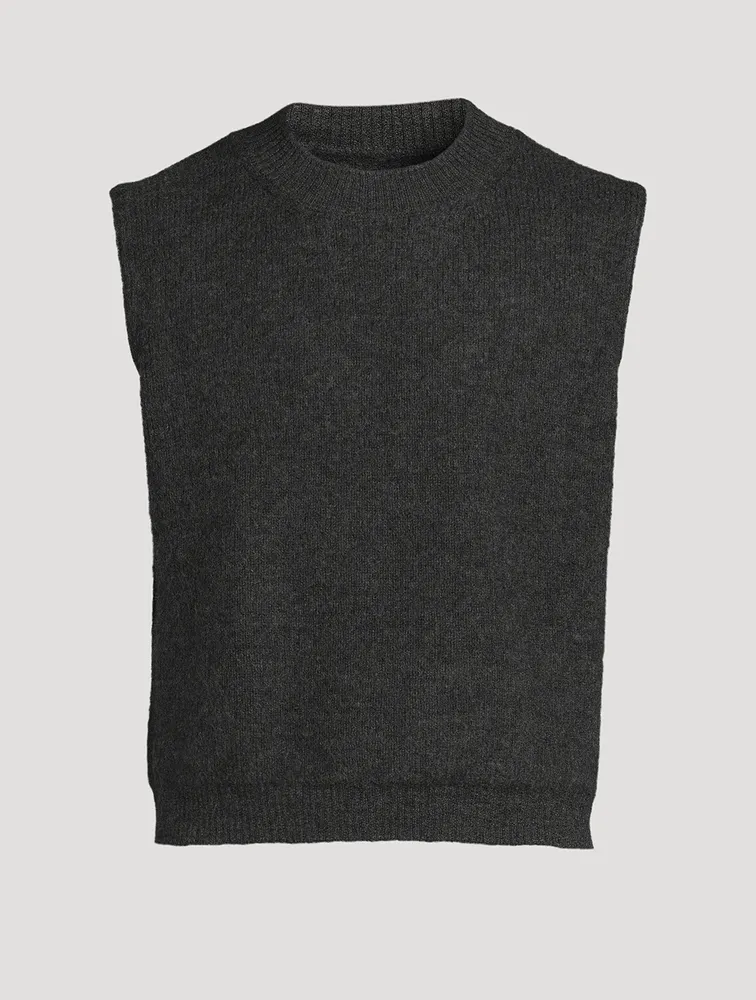 Alpaca Wool Knit Vest