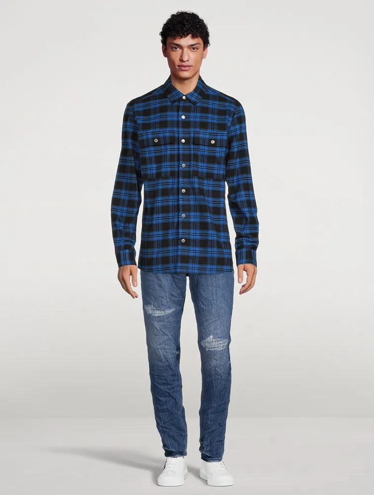 Wolfgang Hilite Trashed Slim Tapered Jeans