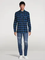 Wolfgang Hilite Trashed Slim Tapered Jeans