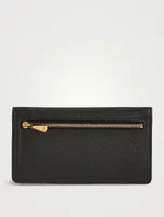 Gancini Leather Continental Wallet