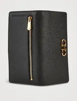 Gancini Leather Continental Wallet