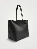 Gancini Leather Tote Bag