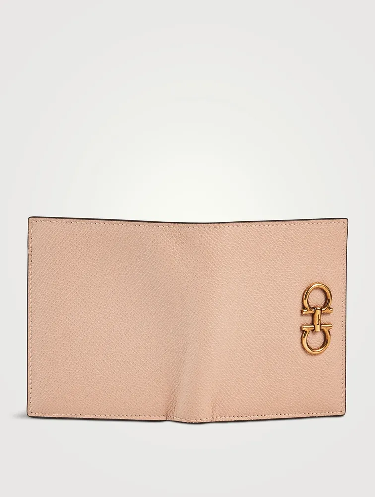 Gancini Compact Leather Wallet