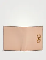Gancini Compact Leather Wallet