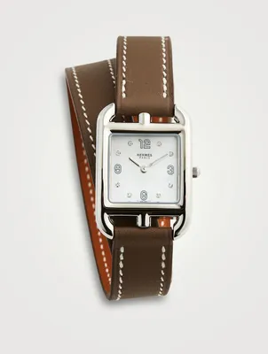 Cape Cod PM Double Tour Leather Strap Watch