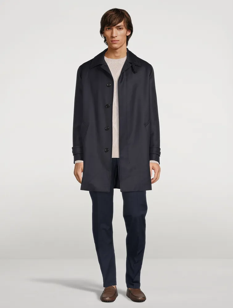 Wool Formal Overcoat