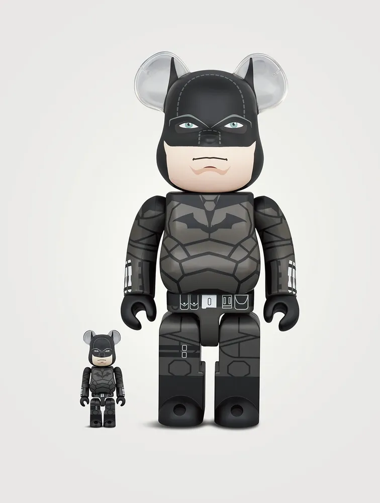 The Batman 100% & 400% Be@rbrick Set
