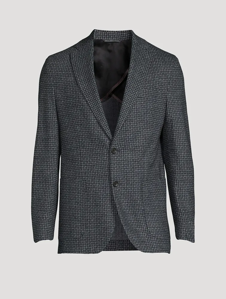 Hampton Wool And Silk Sport Coat