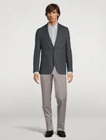 Hampton Wool And Silk Sport Coat