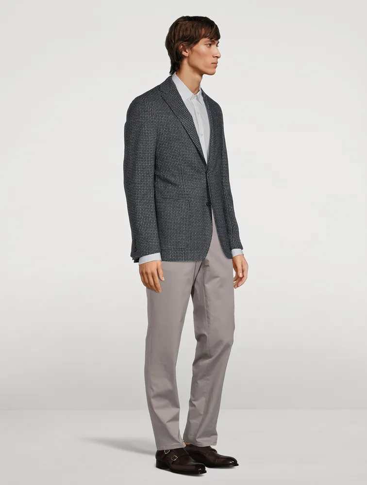 Hampton Wool And Silk Sport Coat