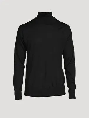 Montrose Wool Silk And Cashmere Turtleneck Sweater