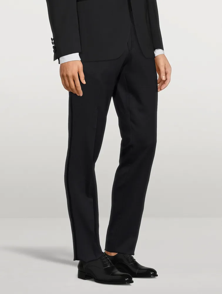 Phoenix Wool Tuxedo Pants