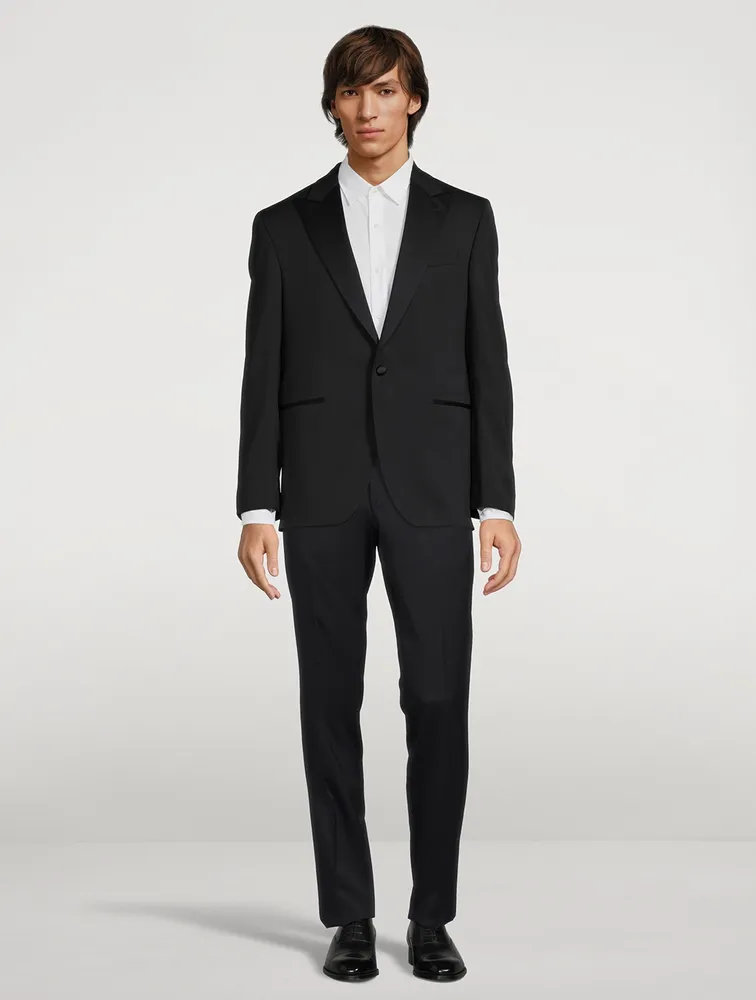 Phoenix Wool Tuxedo Pants
