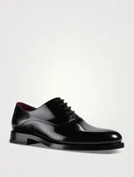 Mini VLOGO Leather Derby Shoes