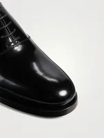 Mini VLOGO Leather Derby Shoes