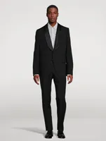 Mohair And Wool Smoking Jacket