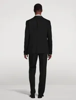 Mohair And Wool Smoking Jacket