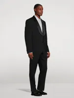 Mohair And Wool Smoking Jacket