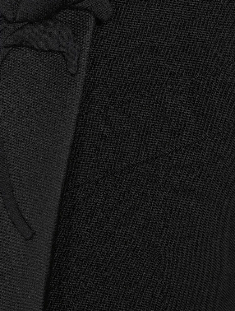 Mohair And Wool Smoking Jacket