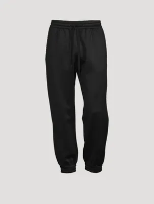 Jersey Jogger Pants With Untitled Studs