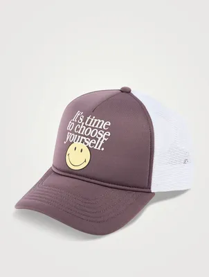 Smiley® Choose Yourself Trucker Hat