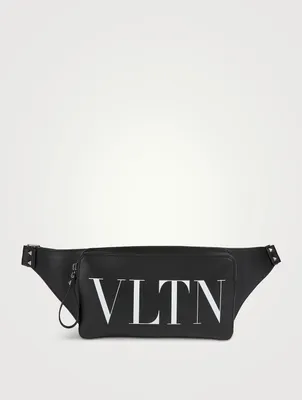 VLTN Leather Belt Bag