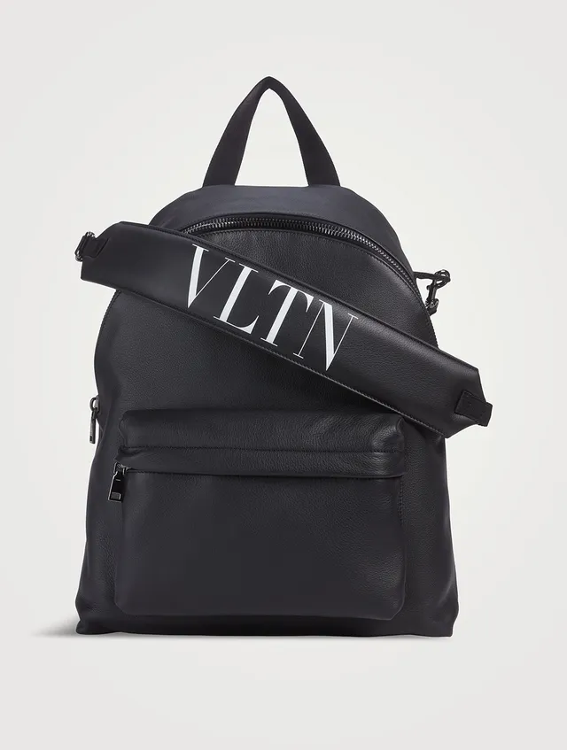 Shop Valentino Garavani VLTN Nylon Backpack