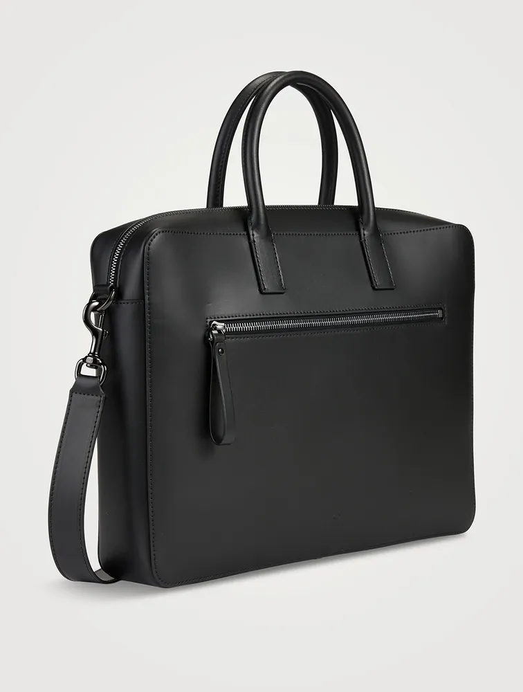 VLTN Leather Briefcase