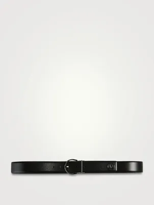 Mini VLOGO Leather Belt