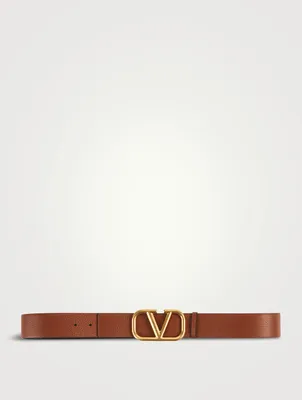 VLOGO Leather Belt
