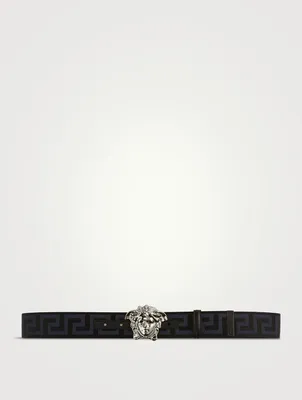 Medusa Leather Belt