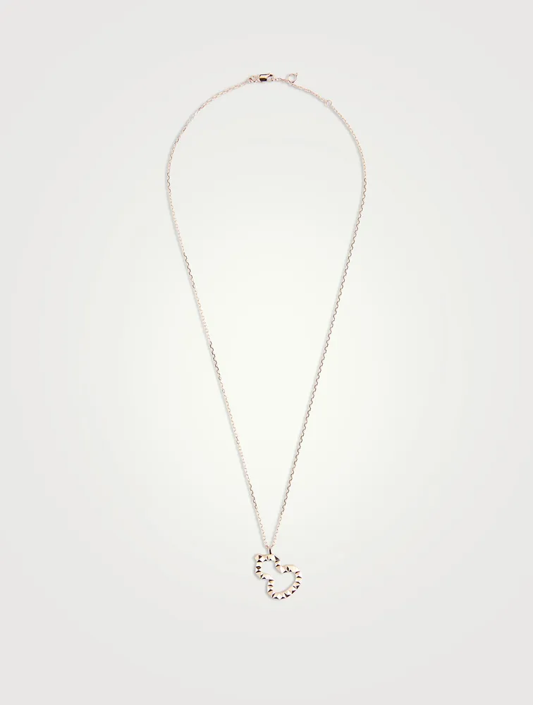 Wulu 18K Rose Gold Pendant Necklace