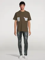 Iridescent Painter Slim-Fit Jeans