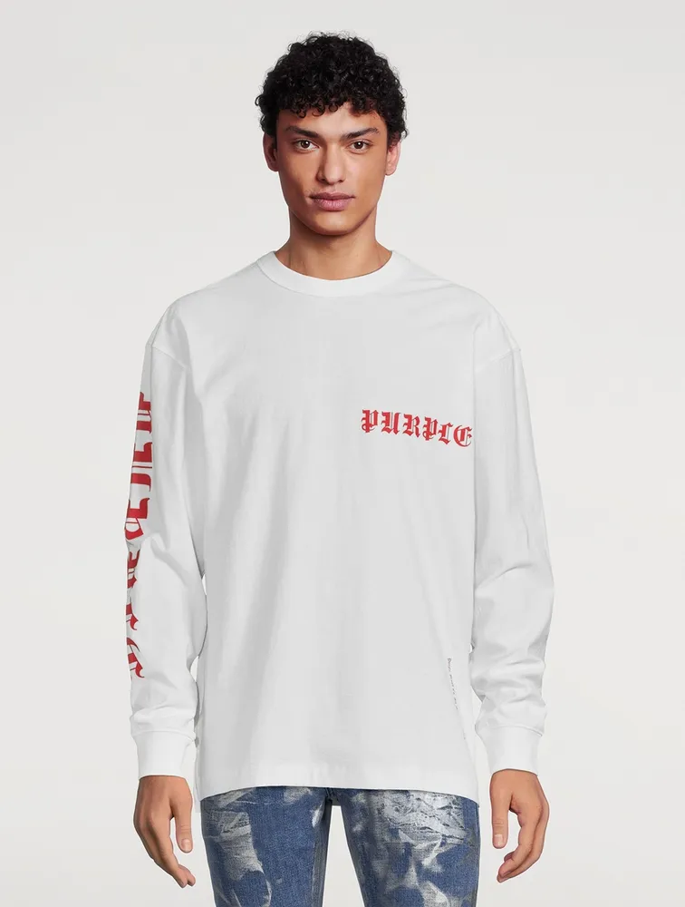 Cotton Long-Sleeve T-Shirt