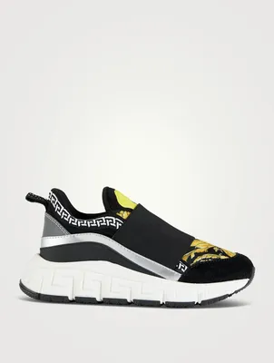 Barocco Trigreca Slip-On Sneakers