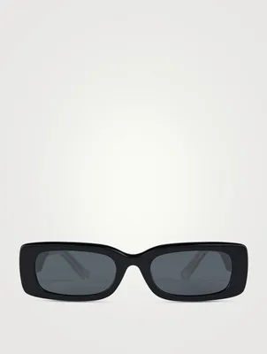 Chroma Titanium Rectangular Sunglasses