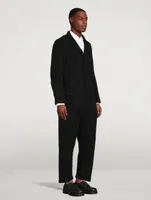 Wool Single-Breasted Jacket