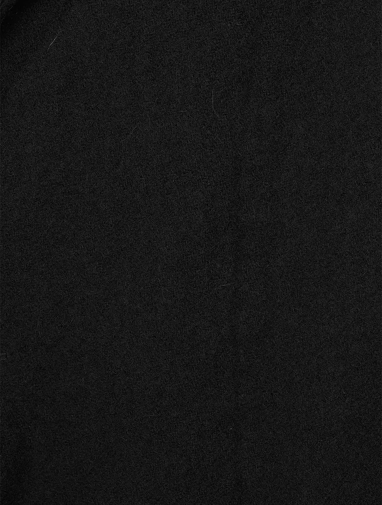 Wool Single-Breasted Jacket